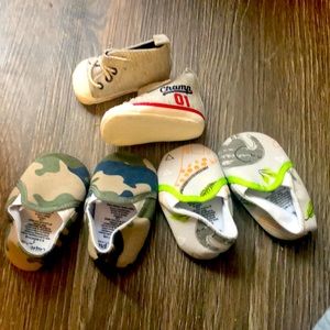 Little boys shoes 0-3 months